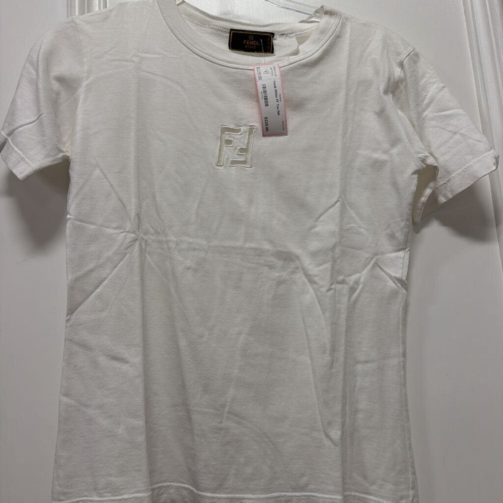 White FF Tee