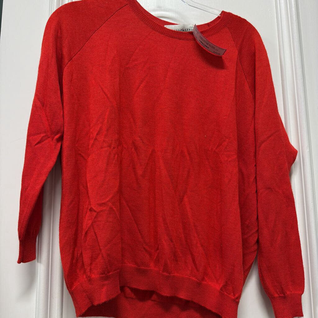 Red Cashmere/Silk Sweater