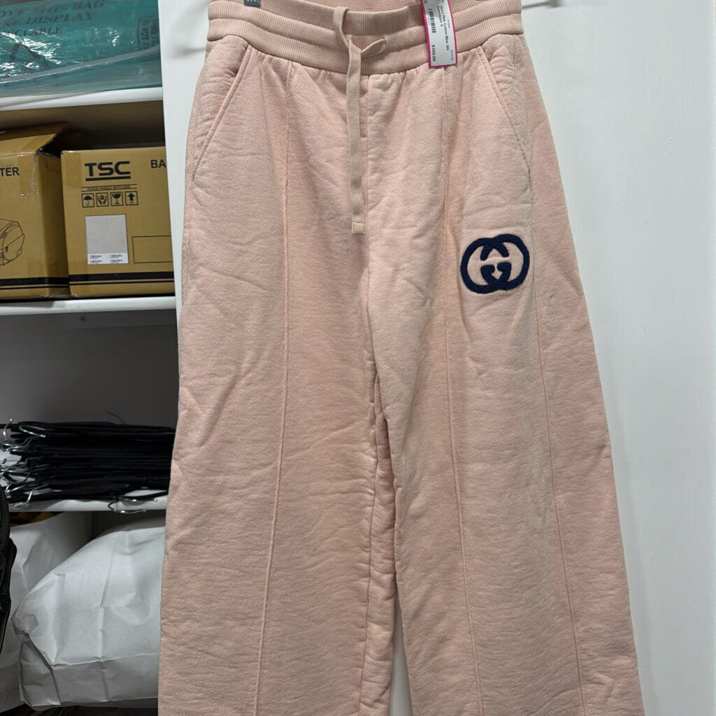 Pink Cotton Blue GG Sweatpant
