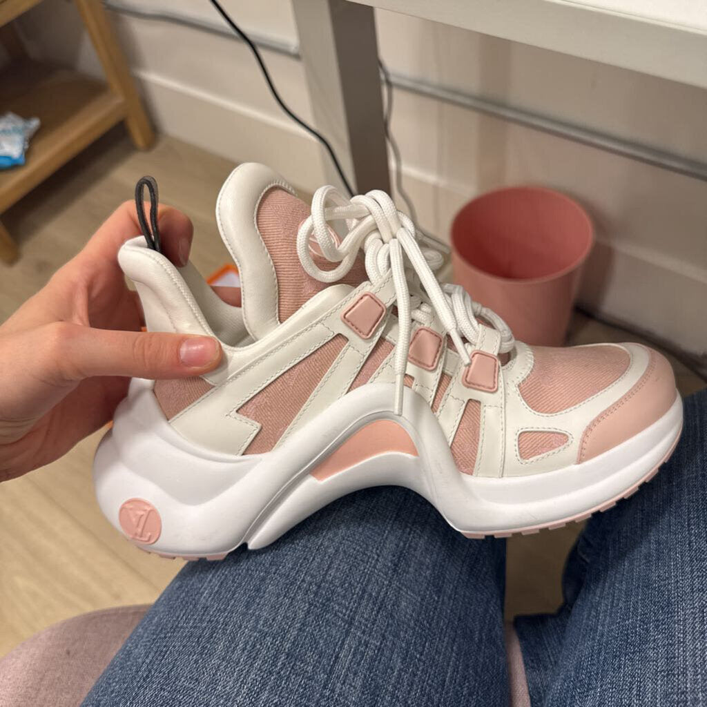 Pink/White Archlight Chunky Sneaker