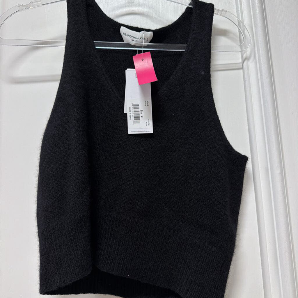 Black Cashmere/Silk Tank (NWT)