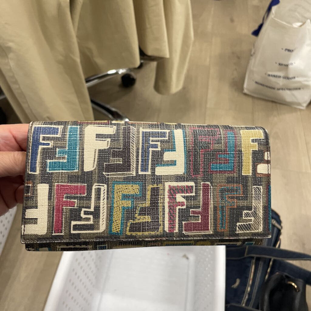 Multicolor Zucca FF Logo Wallet
