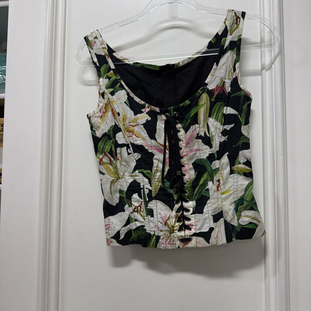 Floral Print Tank Top