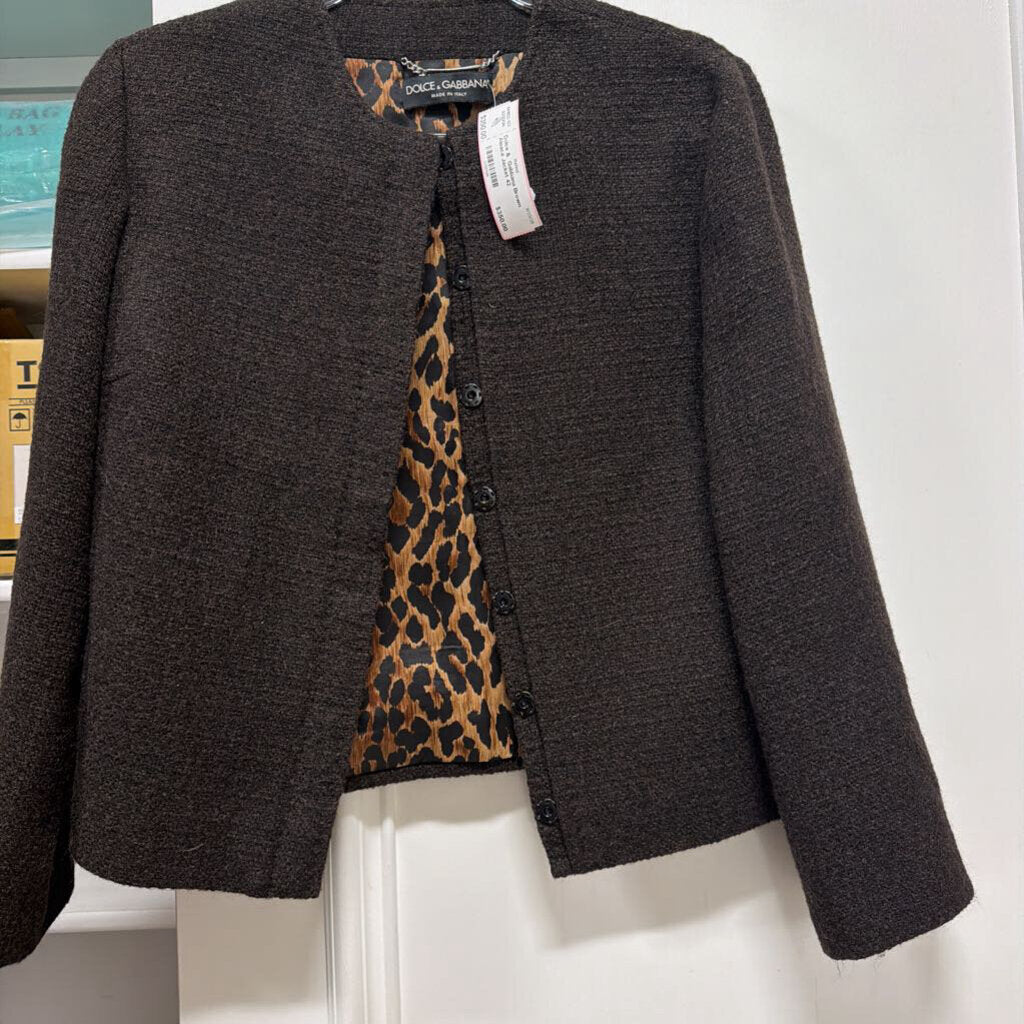 Brown Alpaca Jacket