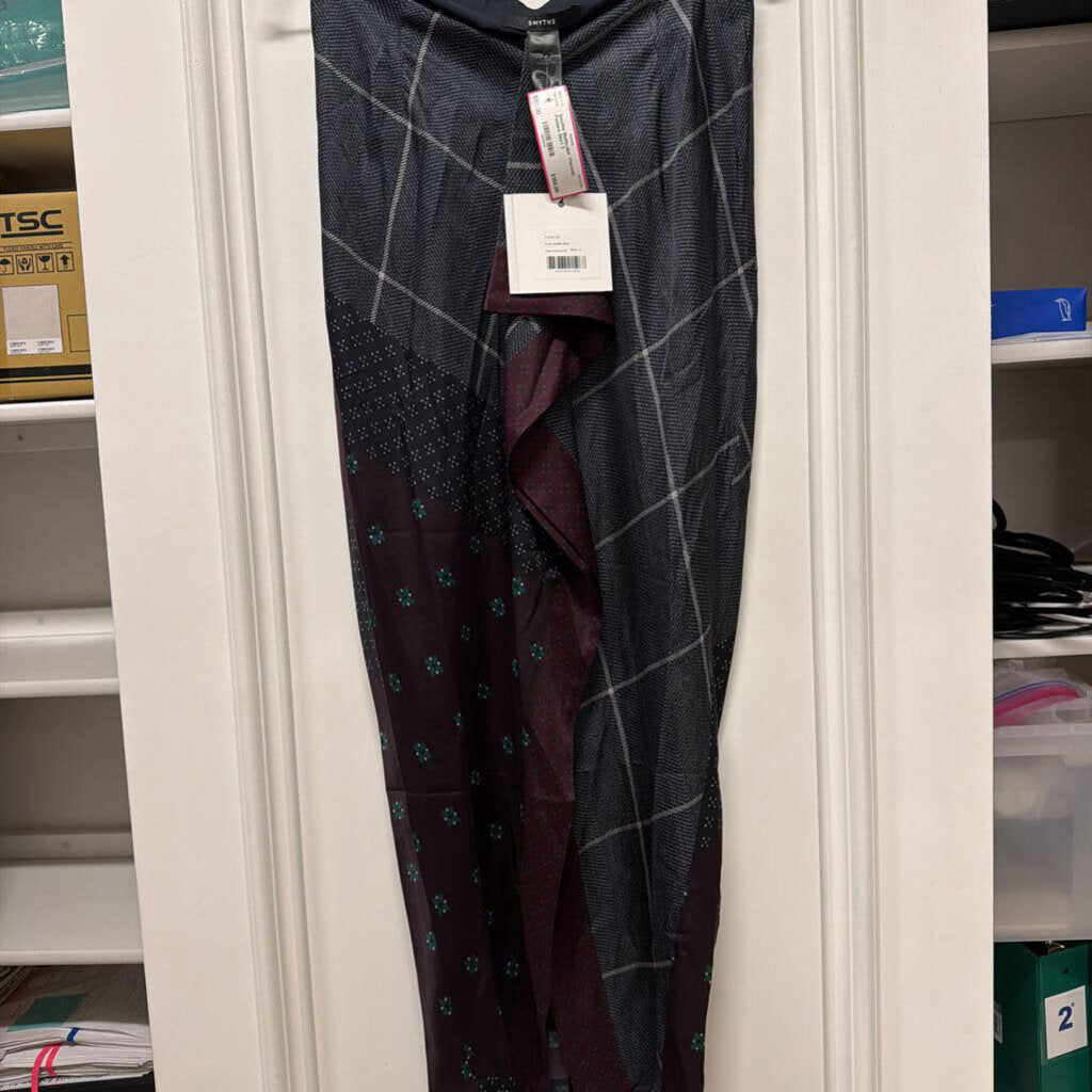 Multicolor Viscose Pattern Skirt
