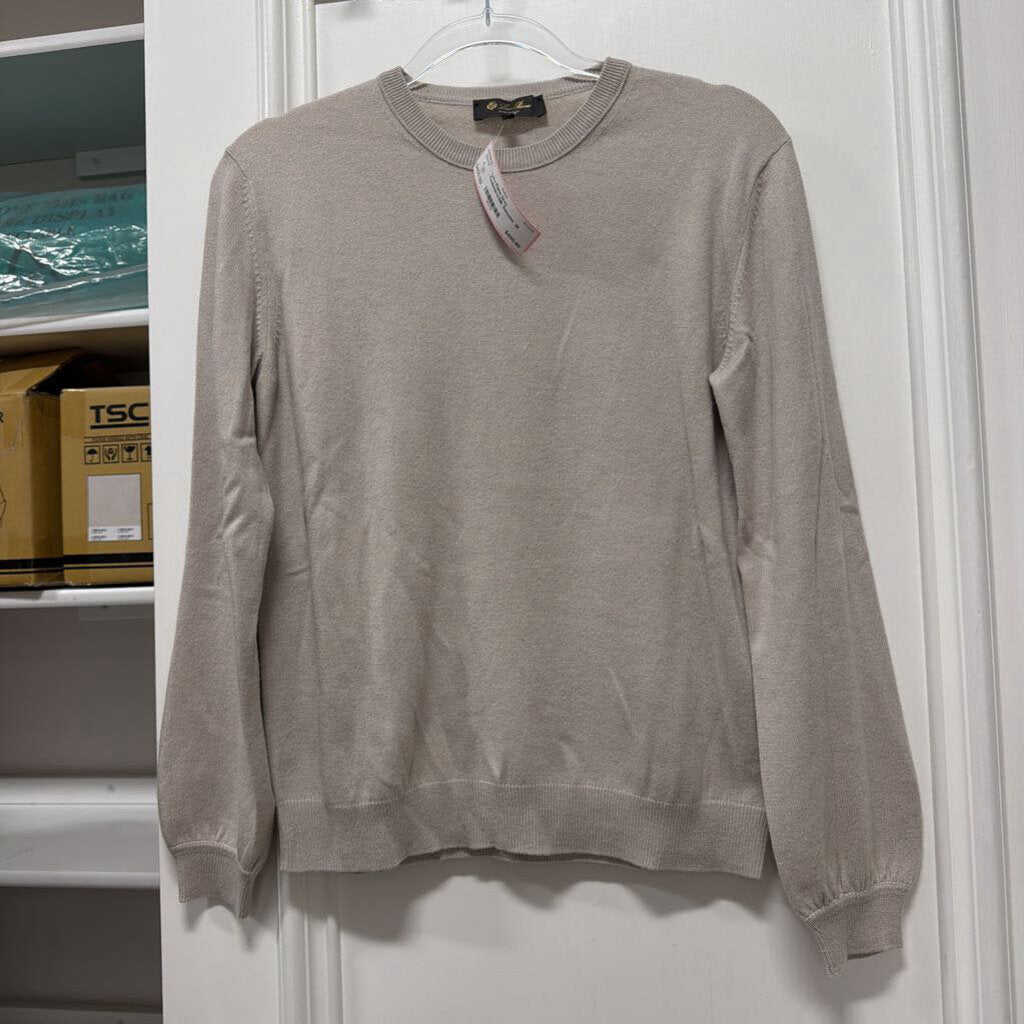 Grey Cashmere/Silk Sweater