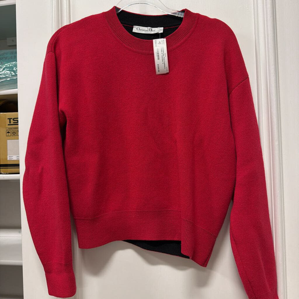 Red Cashmere "J'Adior 8" Sweater
