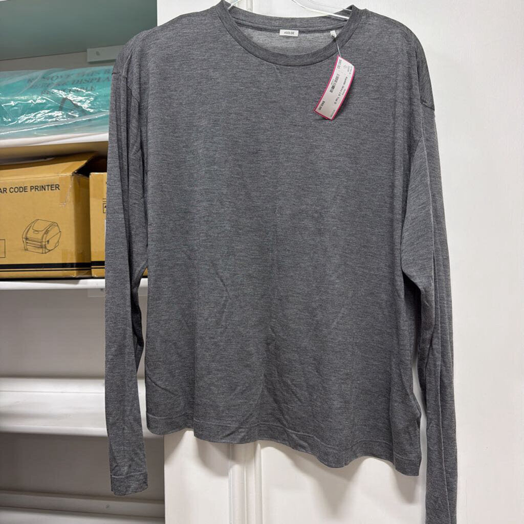 Grey LS Top