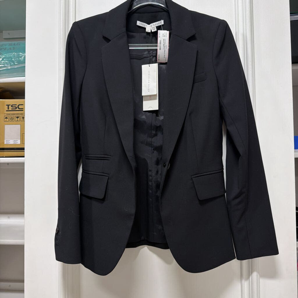 Black Wool Blazer (NWT)
