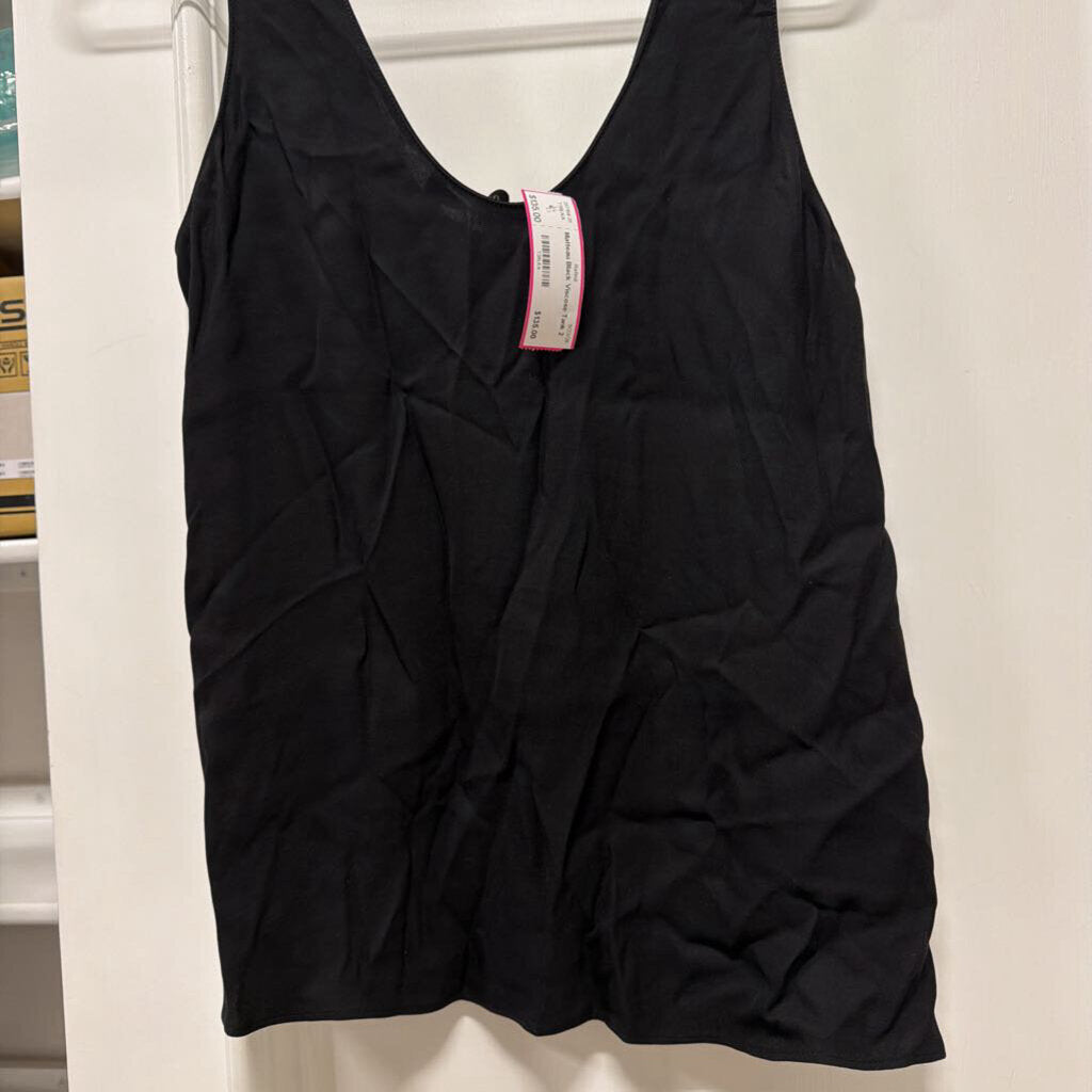 Black Viscose Tank