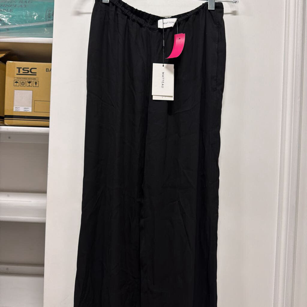 Black Viscose Pant