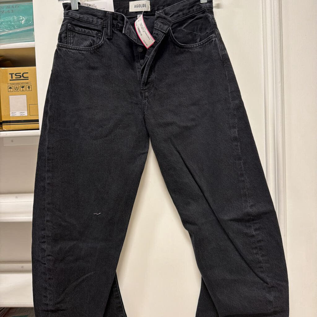 Black Washed Spiral Jean (NWT)