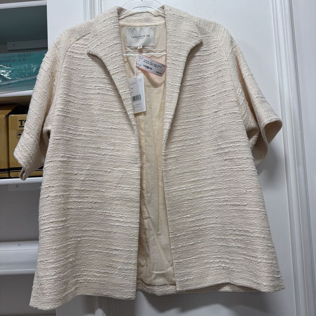 Cream Cotton SS Jacket (NWT 998)