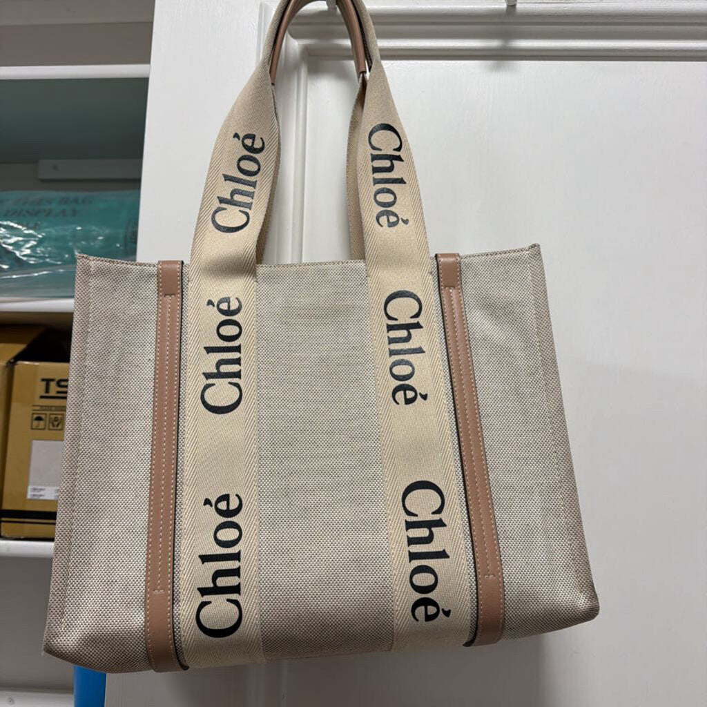 Canvas Woody Tote(as is)