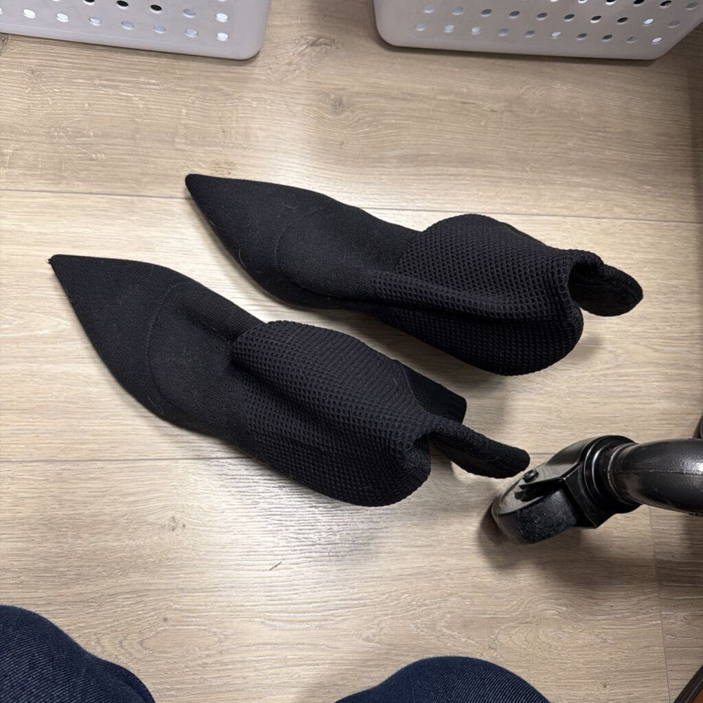 Black Ankle Sock Boots