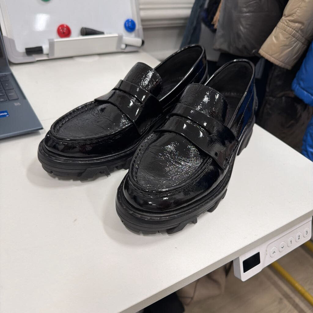 Black Patent Loafer
