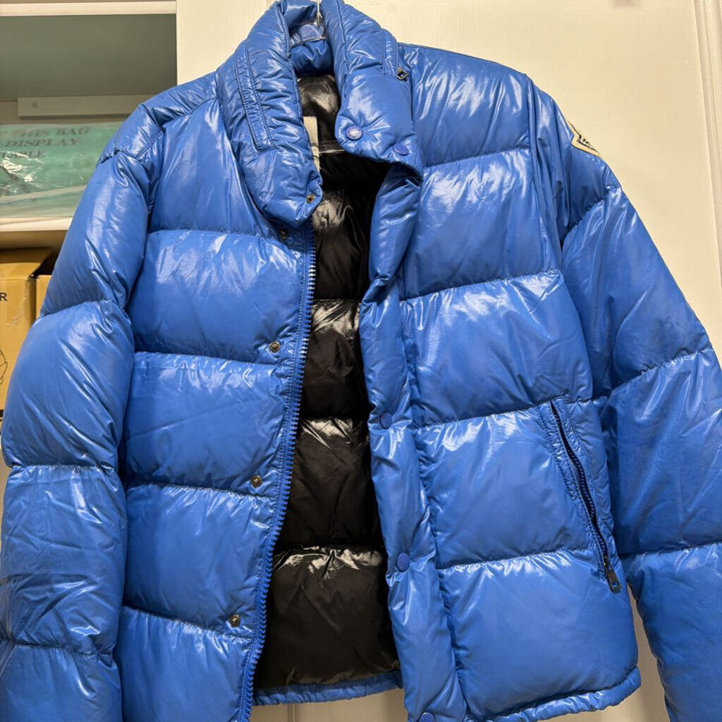 Blue Puffer Coat