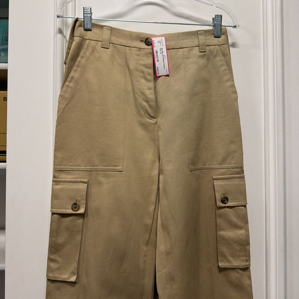 2022 Beige Cotton Pant