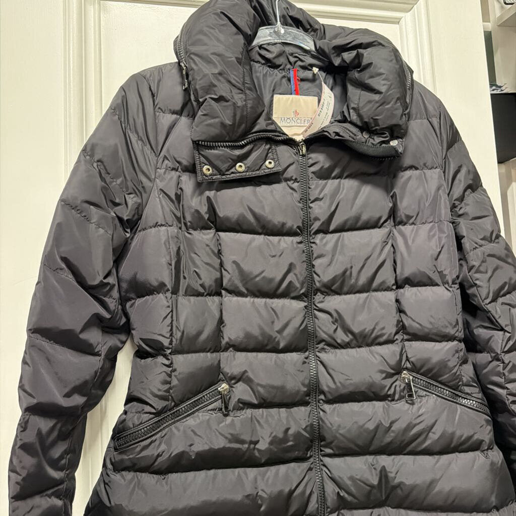 Black Long Puffer Coat