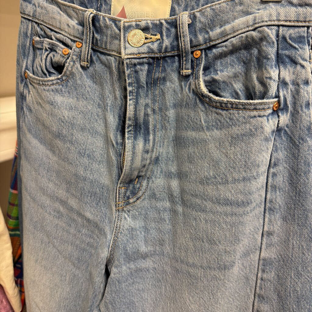 Light Wash Wide Leg Jeans