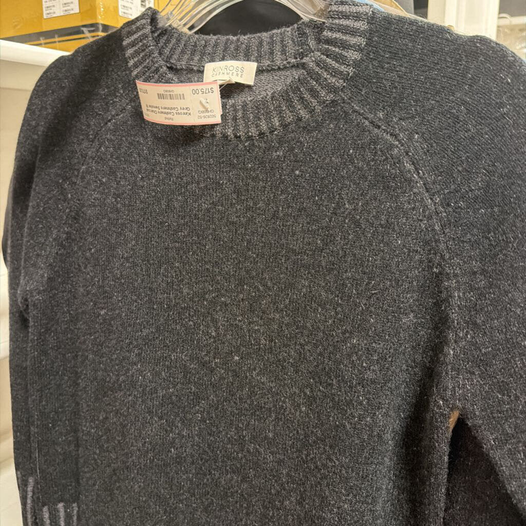 Charcoal Grey Cashmere Sweater