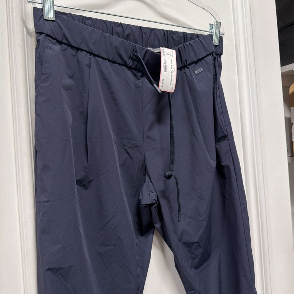Navy Poly Sweatpant