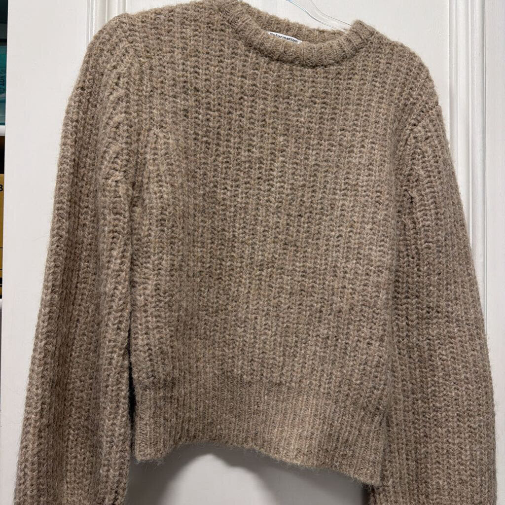 Taupe Alapca Sweater