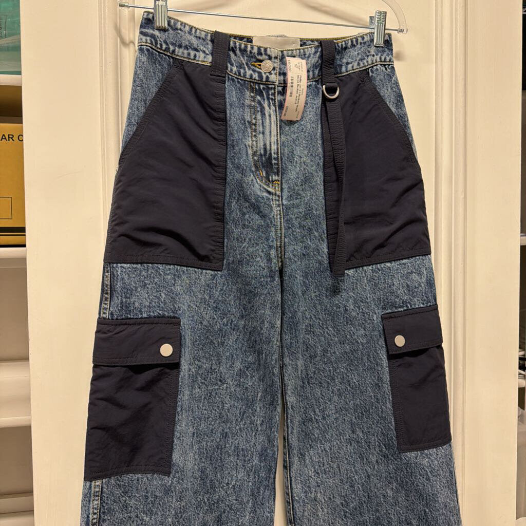 Medium Wash Mixed Medium Jean