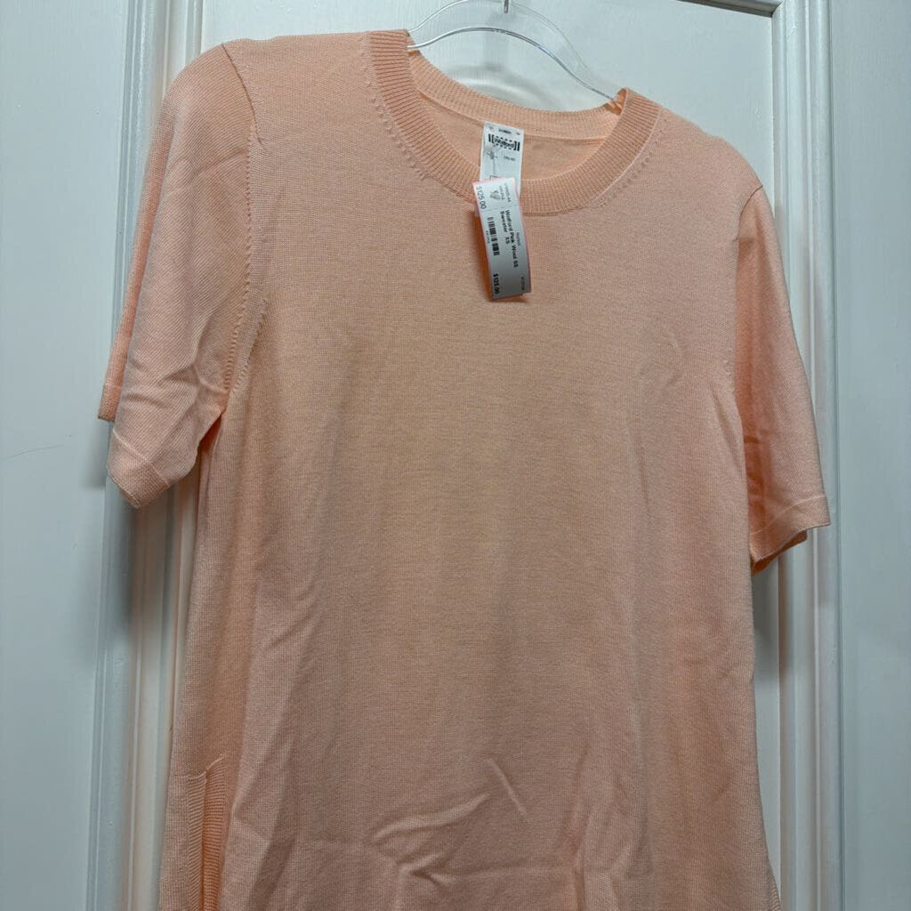 Pink Wool SS Sweater