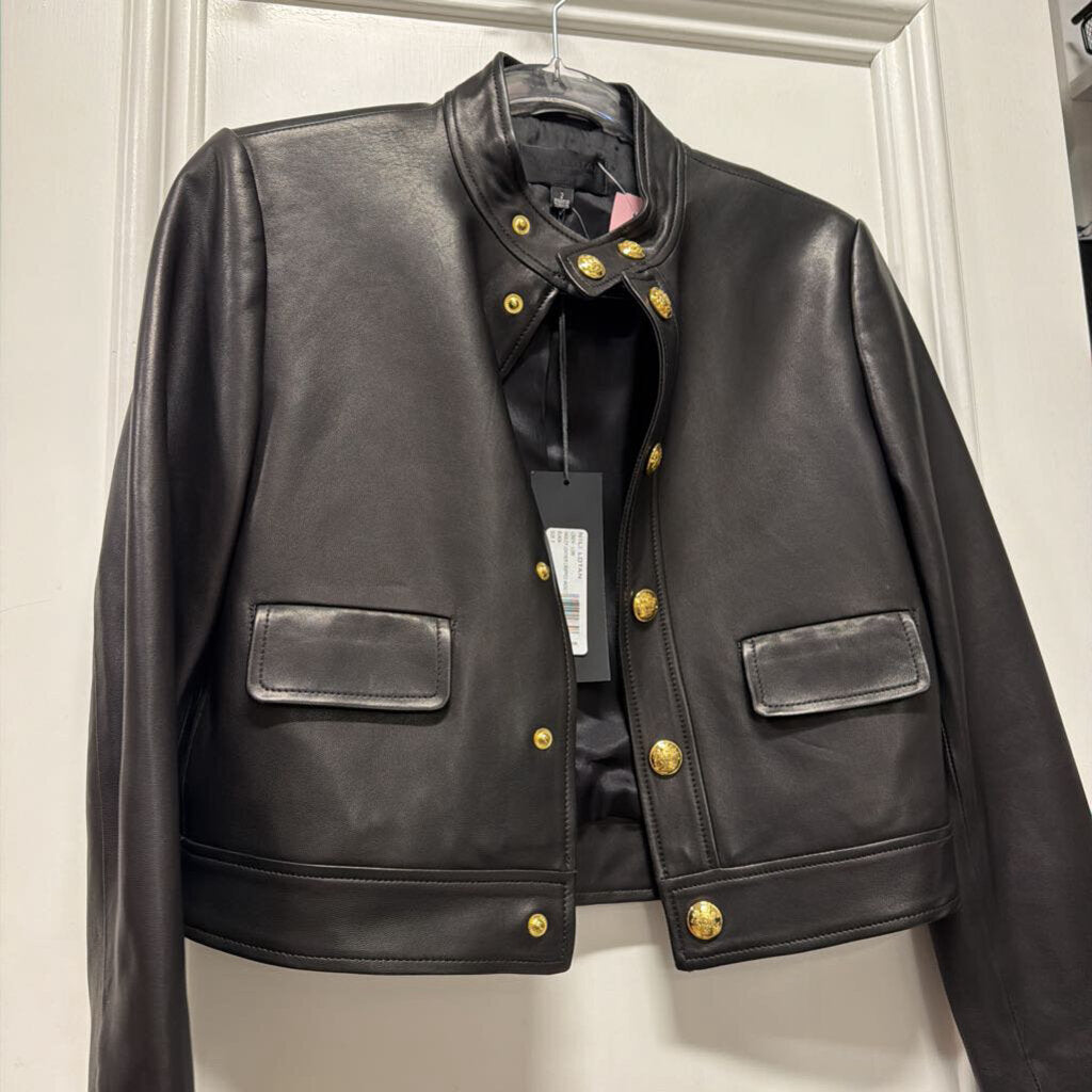 Black Leather Jacket (NWT 1990)