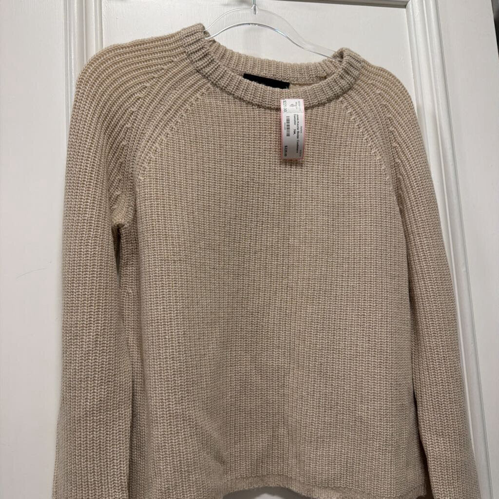 Beige Cashmere Sweater