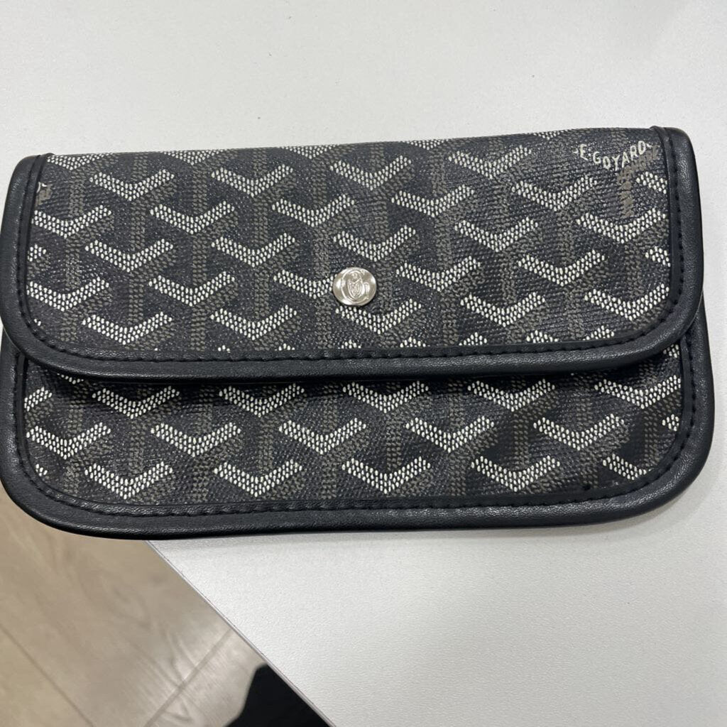 Grey Goyardine Pouch