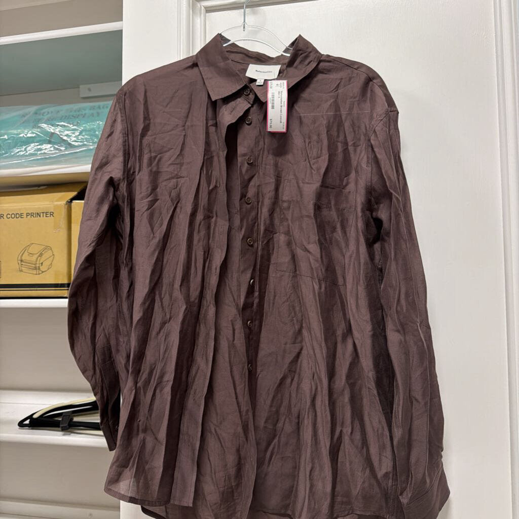 Brown Lyocell Shirt