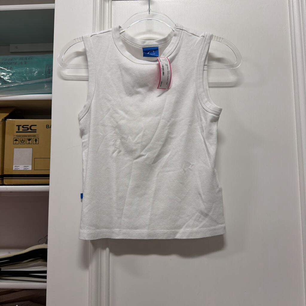 White Cotton Tank