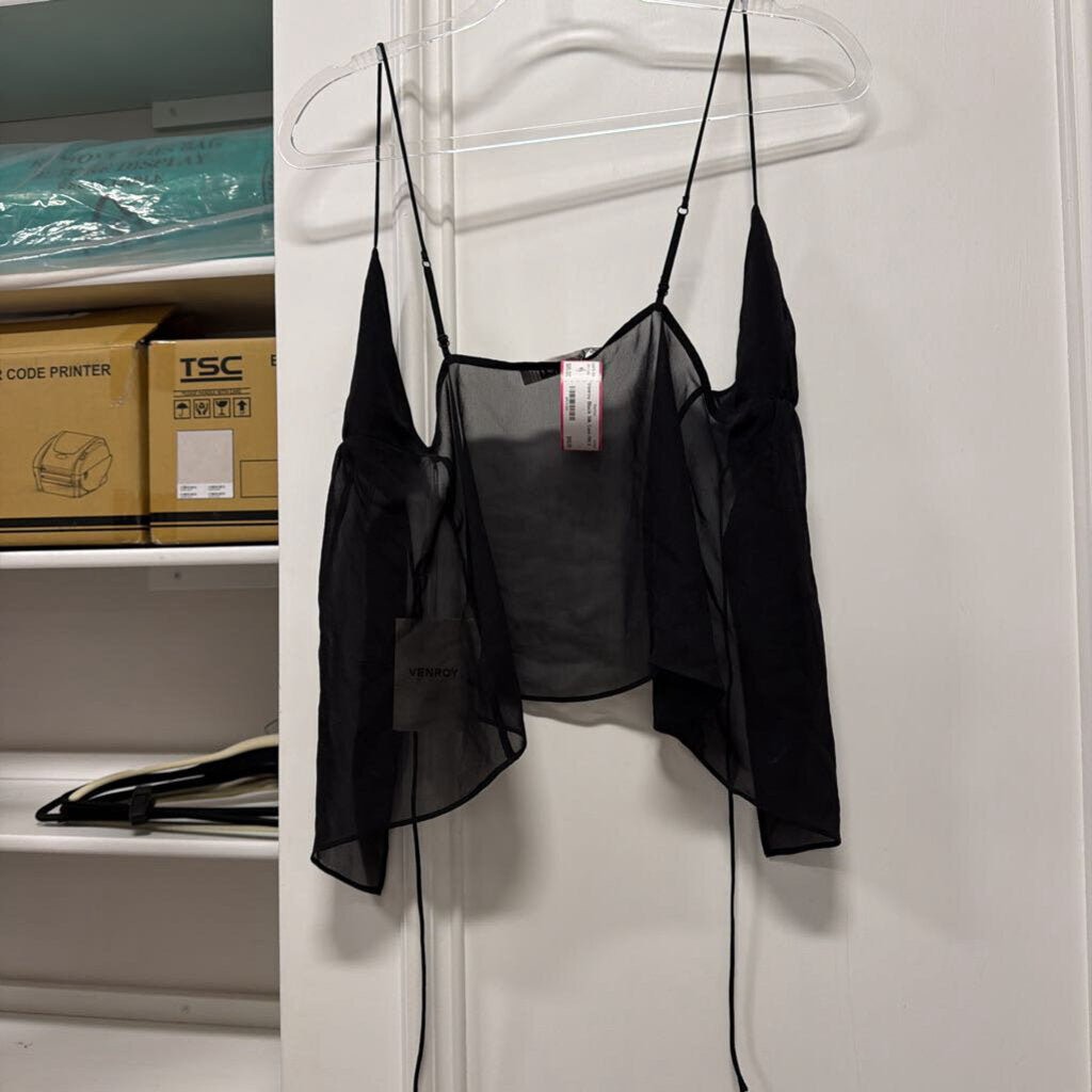 Black Silk Cami (180)