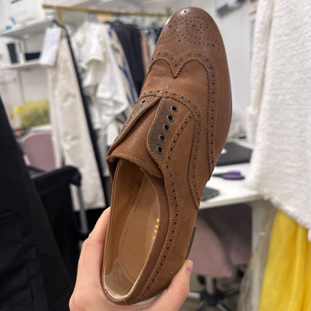 Brown Leather Oxfords