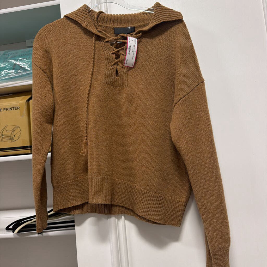 Brown Collar Sweater