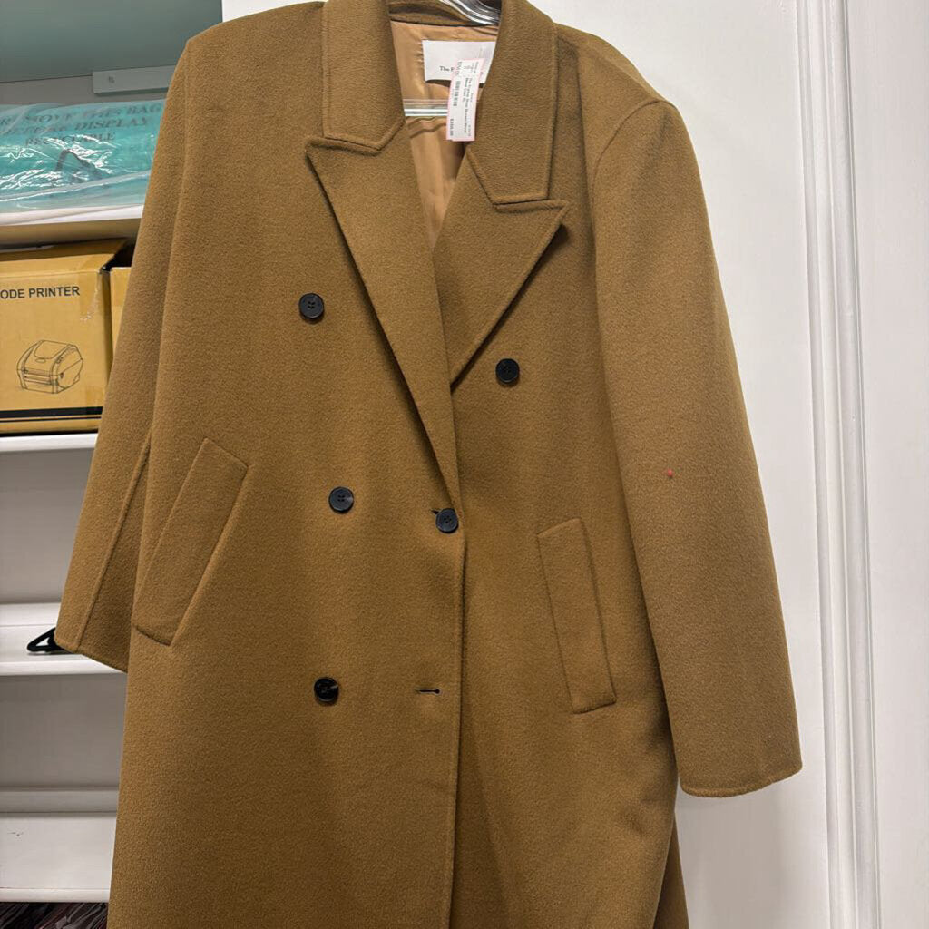 Brown Wool Blend Coat
