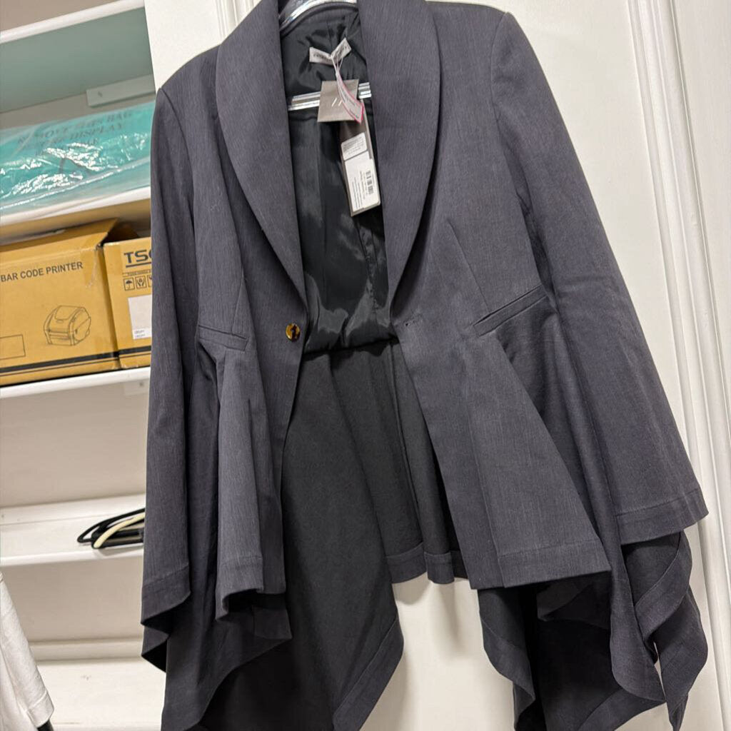 Grey Denim Blazer (NWT 1295)