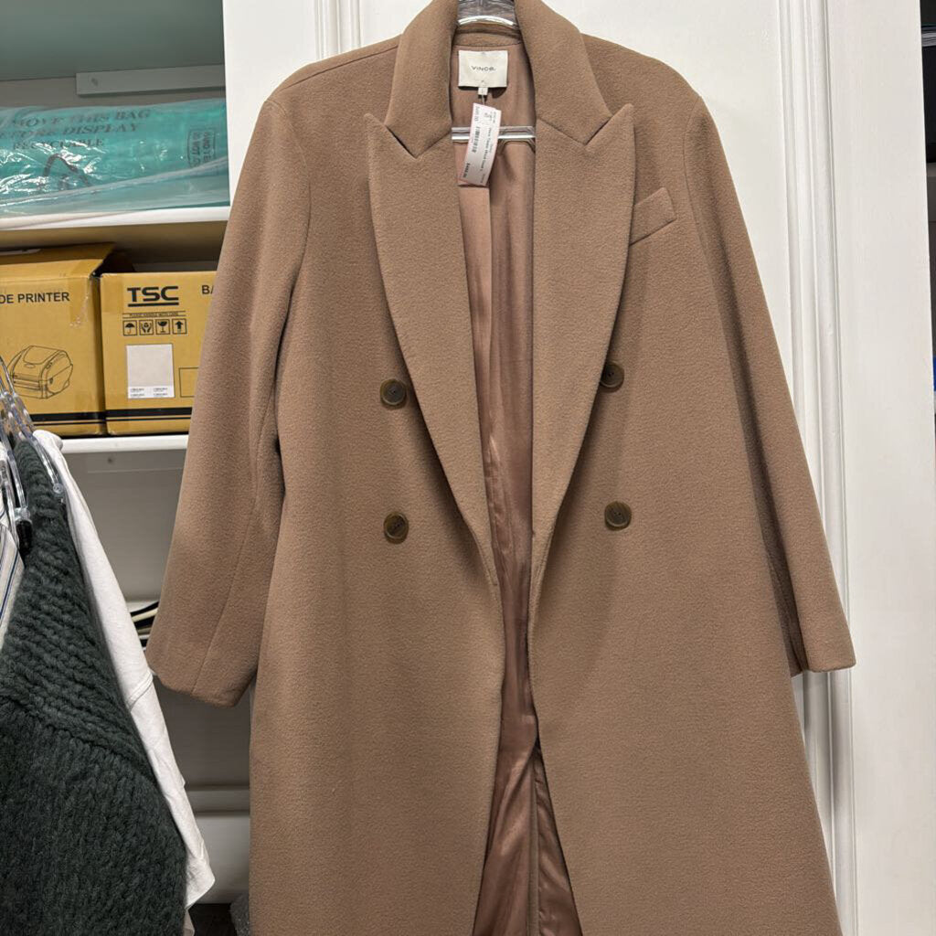 Taupe Wool Coat