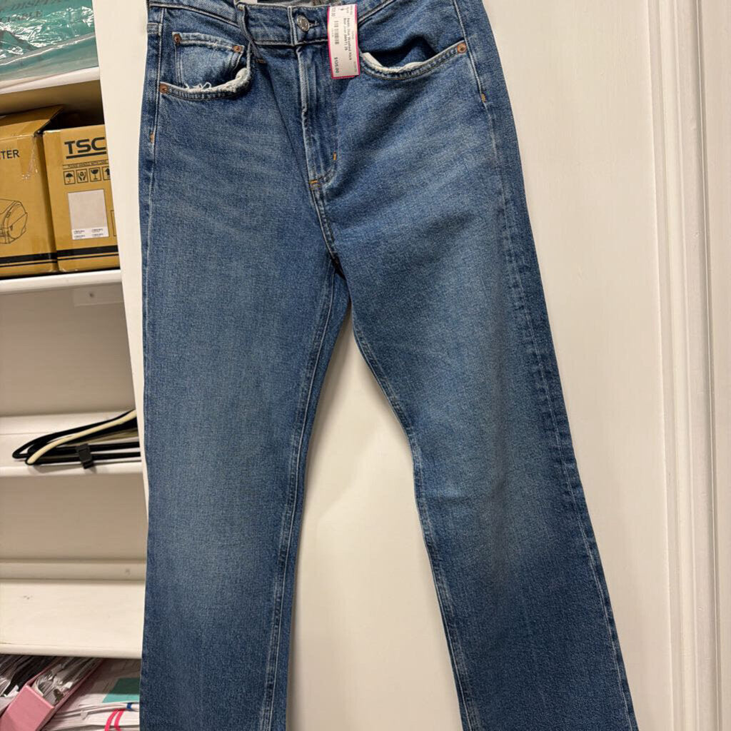 Blue Washed Kick Boot Jean (NWT)