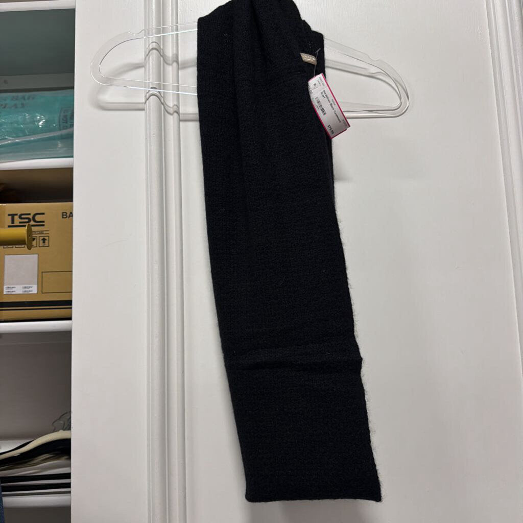 Black Cashmere Scarf