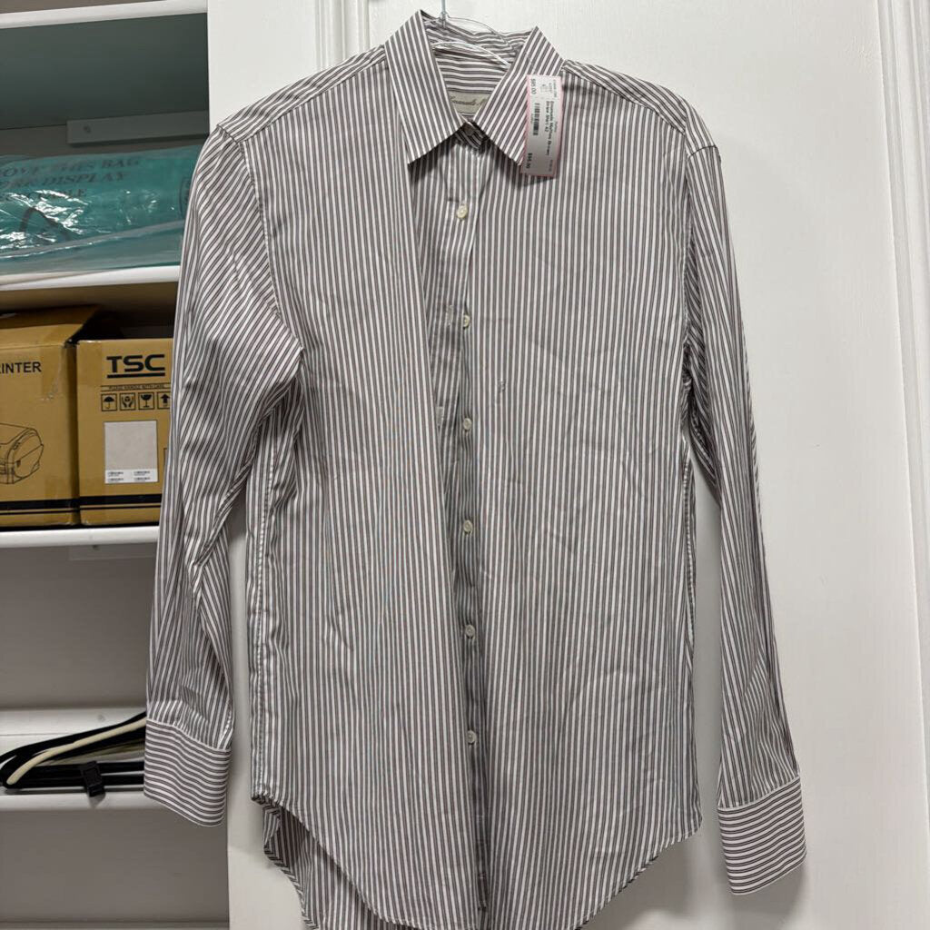 Brown Stripe Shirt