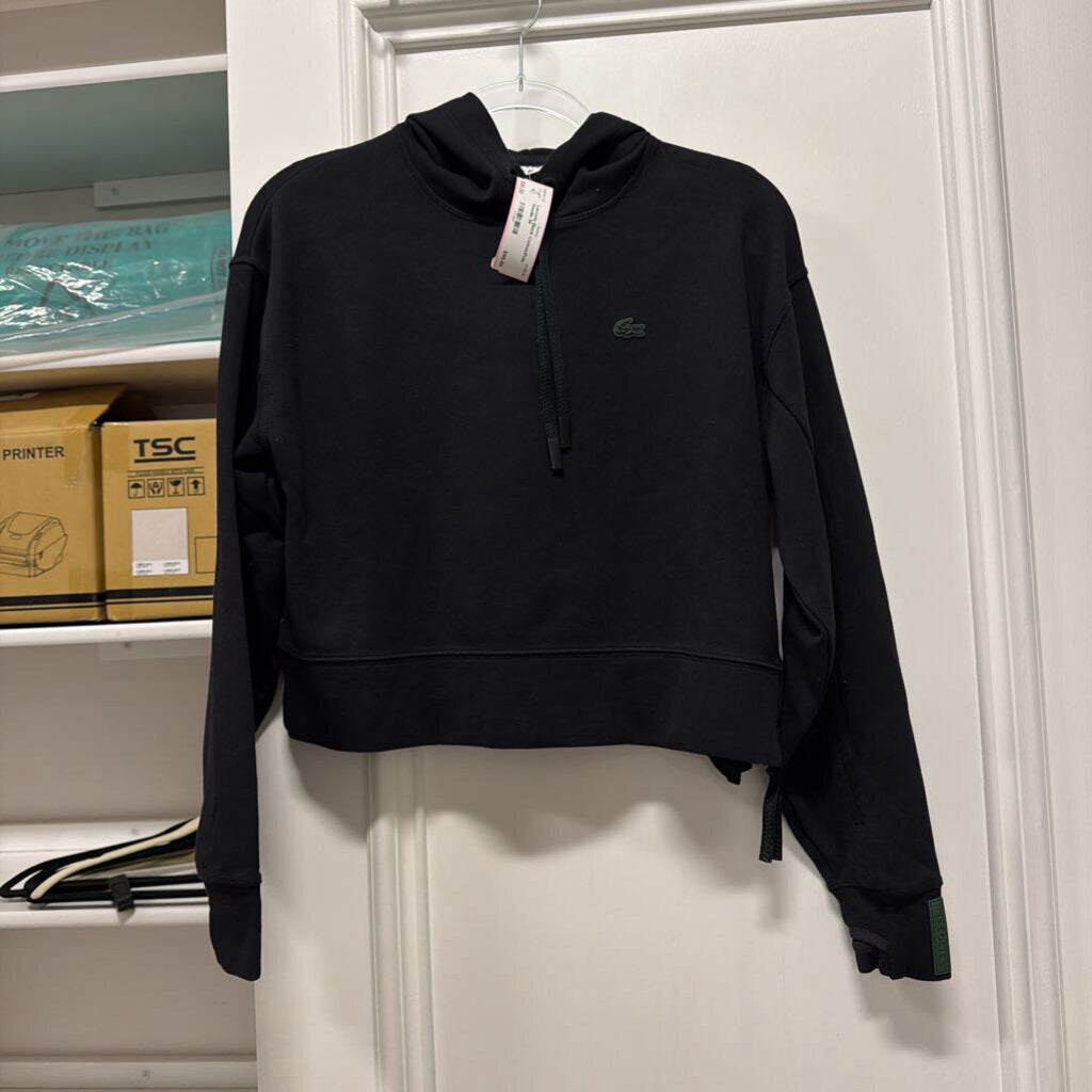 Black Cotton/Poly Hoodie