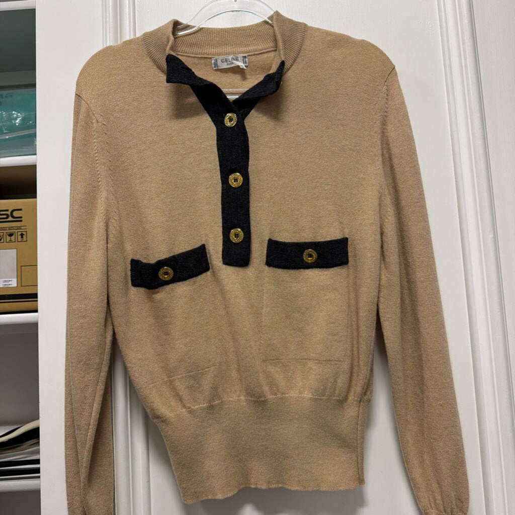 Vintage Brown Cashmere Sweater