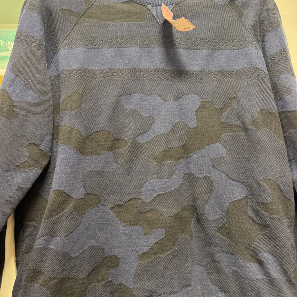 Navy Camo Crewneck Sweatshirt