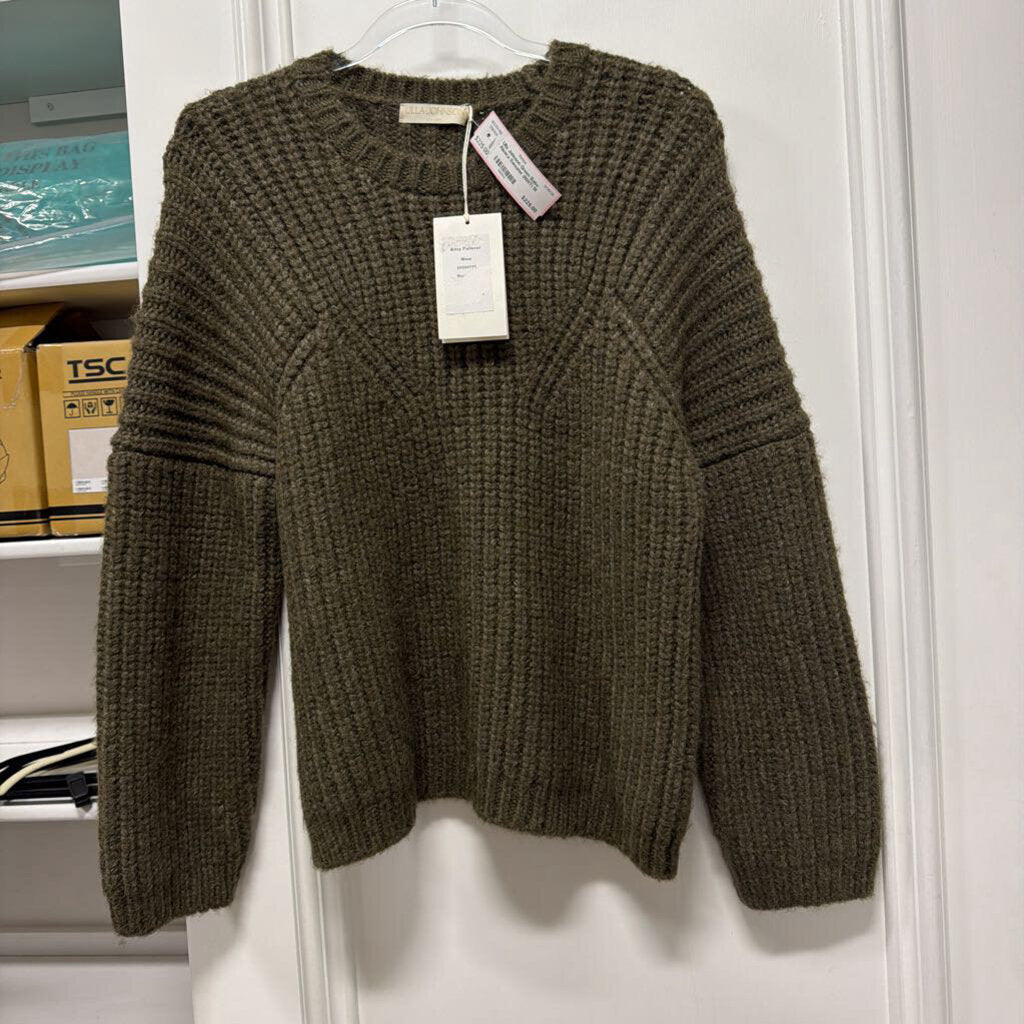 Green Baby Alpaca Sweater (NWT)