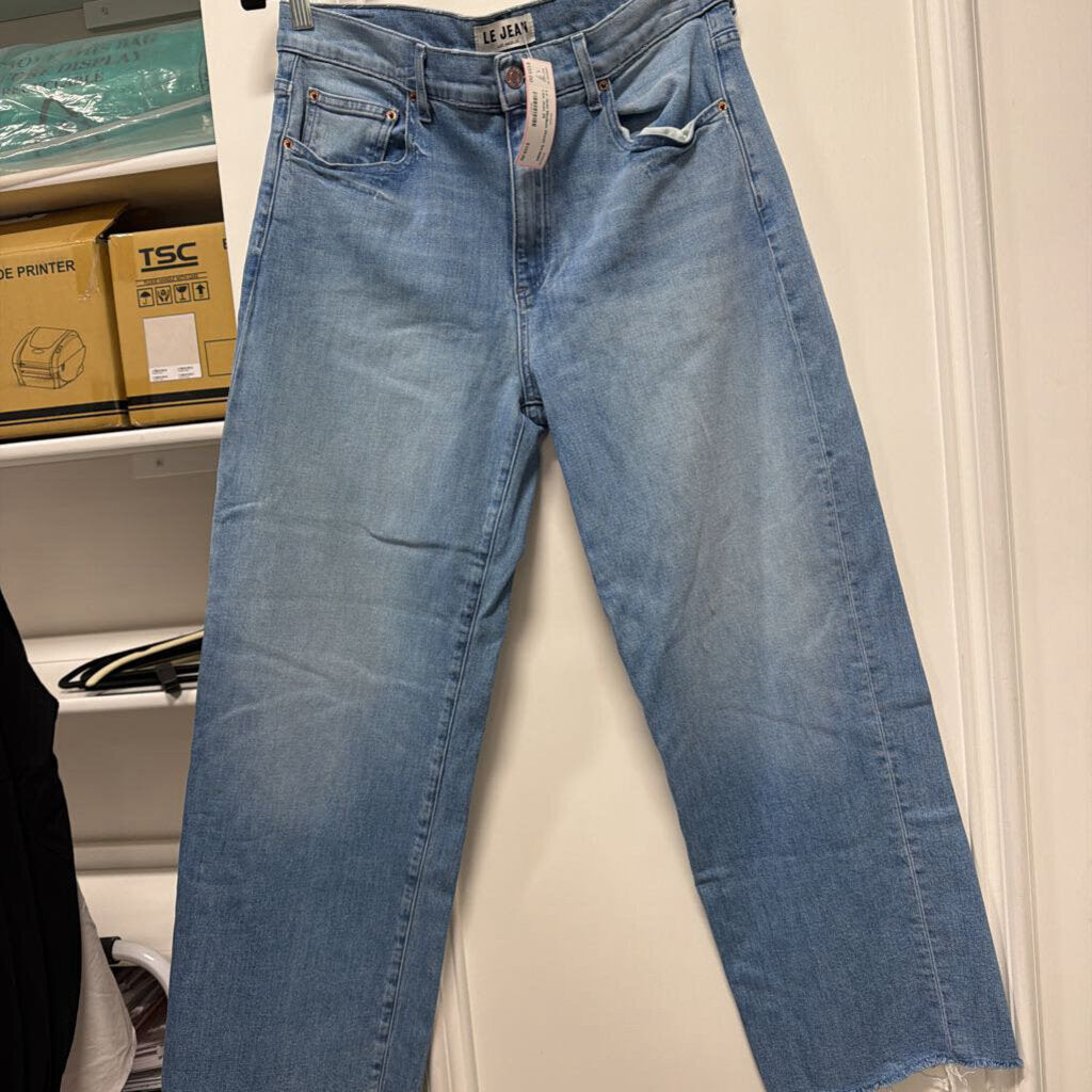 Medium Wash Straight Leg Jean