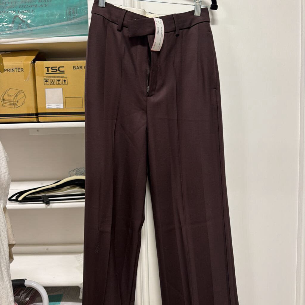 Brown Stripe Trouser