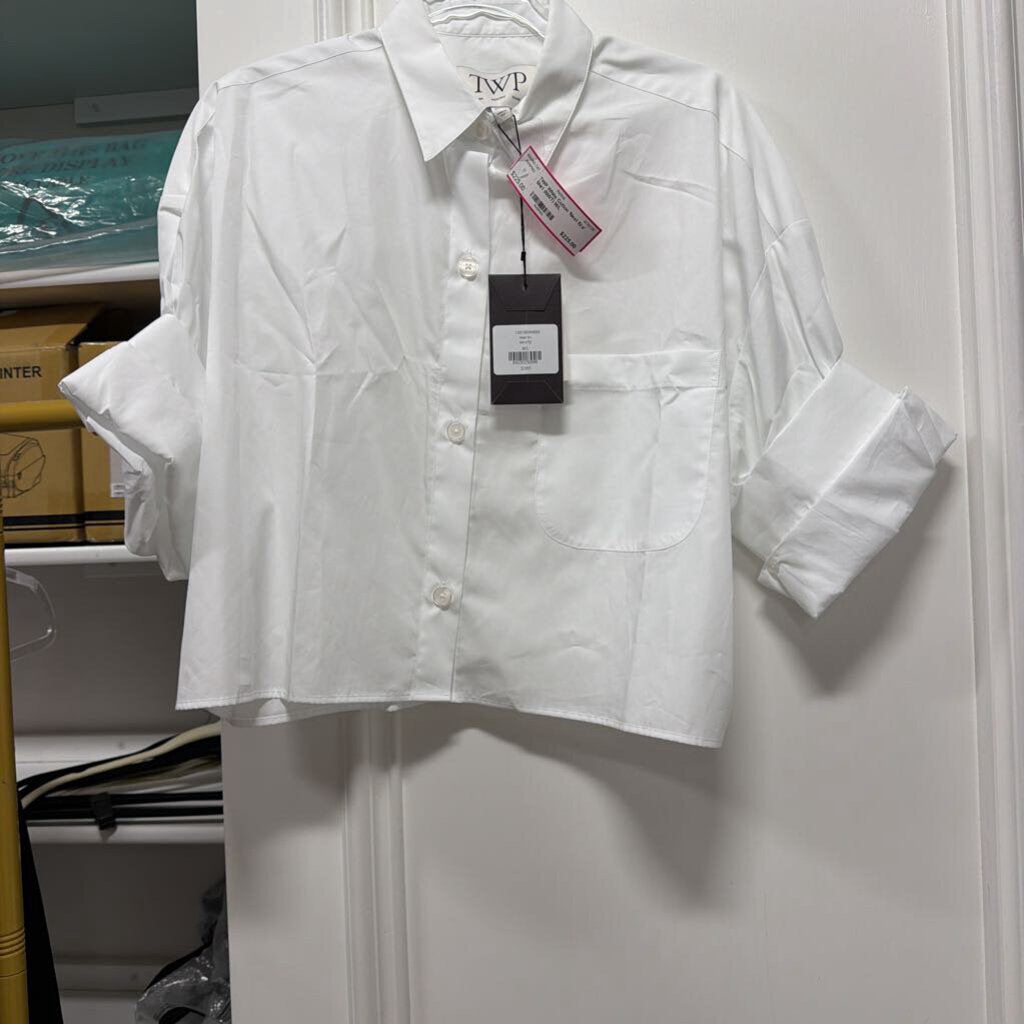 White Cotton 'Next Era' Shirt (NWT)